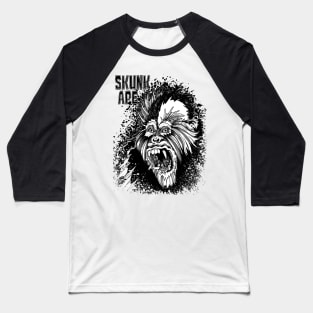 Skunk Ape Exists! Baseball T-Shirt